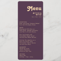 Moderne Retro | Paarse Casual afgeronde bruiloft