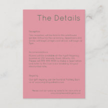 Moderne Retro Roze & Witte Bruiloft