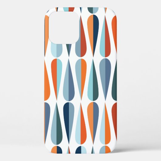 Moderne retro van de moderne stijl uit de midden e Case-Mate iPhone case (Achterkant)