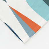 Moderne retro van de moderne stijl uit de midden e fleece deken (Hoek)