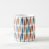 Moderne retro van de moderne stijl uit de midden e koffiemok (Center)