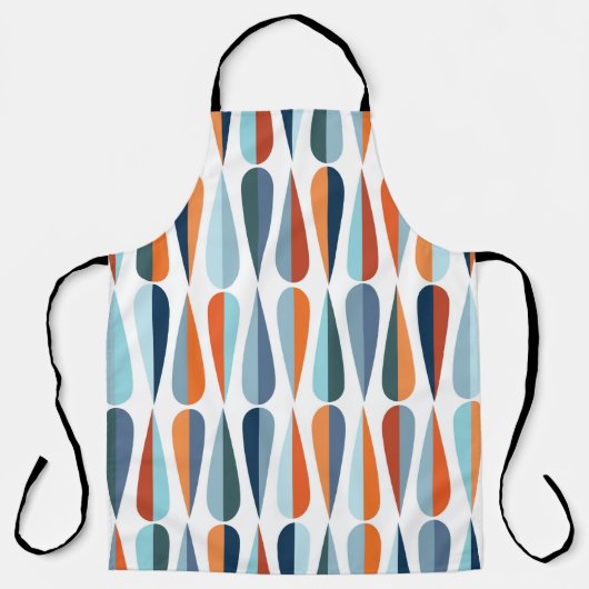 Moderne retro van de moderne stijl uit de midden e schort (Voorkant)