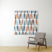 Moderne retro van de moderne stijl uit de midden e wandkleed (In situ)