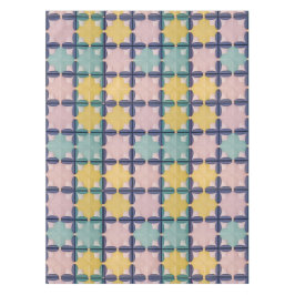 Moderne Retro Vormen Voor Dagelijks Huisdecoratie Tafelkleed