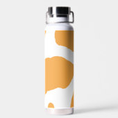 Moderne Retro wilde dier textuur Waterfles (Achterkant)