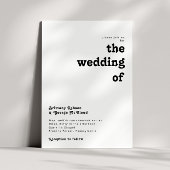 Moderne retrocessie van het huwelijk kaart