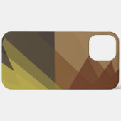 Moderne retrokleuren geometrisch #15 Case-Mate iPhone case (Achterkant (horizontaal))
