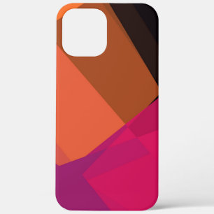 Moderne retrokleuren geometrisch #22 Case-Mate iPhone case
