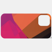 Moderne retrokleuren geometrisch #22 Case-Mate iPhone case (Achterkant (horizontaal))