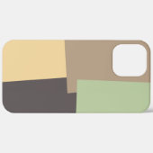 Moderne retrokleuren geometrisch #31 Case-Mate iPhone case (Achterkant (horizontaal))