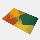 Moderne retrokleuren geometrische #20 deurmat (Schuin)