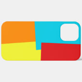Moderne retrokleuren geometrische #4 Case-Mate iPhone case (Achterkant / Rechts)