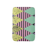 Moderne Rhombus: Abstracte naadloze stijl. Badmat (Voorkant Verticaal)