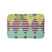 Moderne Rhombus: Abstracte naadloze stijl. Badmat (Voorkant)