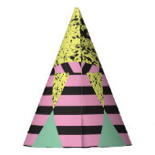 Moderne Rhombus: Abstracte naadloze stijl. Feesthoedjes (Achterkant)