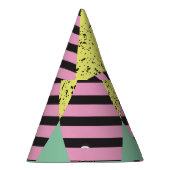 Moderne Rhombus: Abstracte naadloze stijl. Feesthoedjes (Rechts)