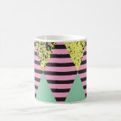 Moderne Rhombus: Abstracte naadloze stijl. Koffiemok (Center)