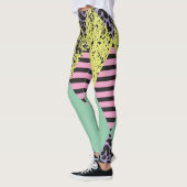 Moderne Rhombus: Abstracte naadloze stijl. Leggings (Links)