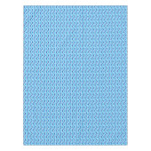 Moderne ribbons uit de middeleeuwen, kobalt & sky tafelkleed (Voorkant)