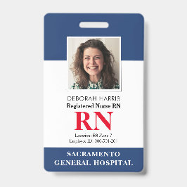 Moderne RN-verpleegster Badge