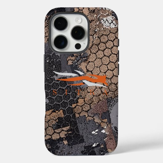 Moderne Robuuste Jacht Camo Geometrisch Patroon va Case-Mate iPhone Case (Achterkant)
