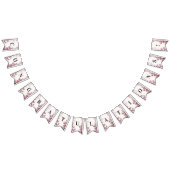 Moderne rode bladeren Bunting vlag Vlaggetjes (Alle)