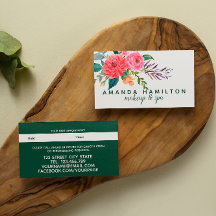 Moderne rode bloemen Waterverf Benoeming