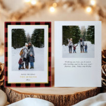 Moderne Rode Buffel speelde twee kerstfoto's