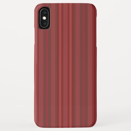 Moderne rode Case-Mate Barely There iPhone XS Max Case (Achterkant)
