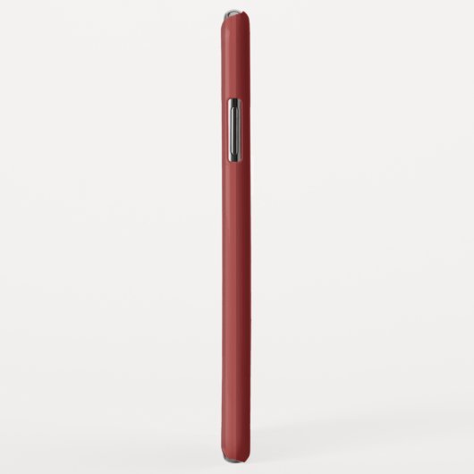 Moderne rode Case-Mate Barely There iPhone XS Max Case (Achterkant/rechts)