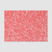 Moderne rode en witte glitter tissuepapier (Voorkant)