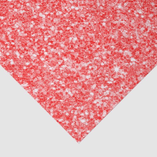 Moderne rode en witte glitter tissuepapier (Detail)