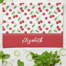 Moderne rode kersenpatroon bakken