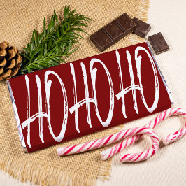 Moderne rode kerst chocolade verpakking Hersheys X Foto Afdruk