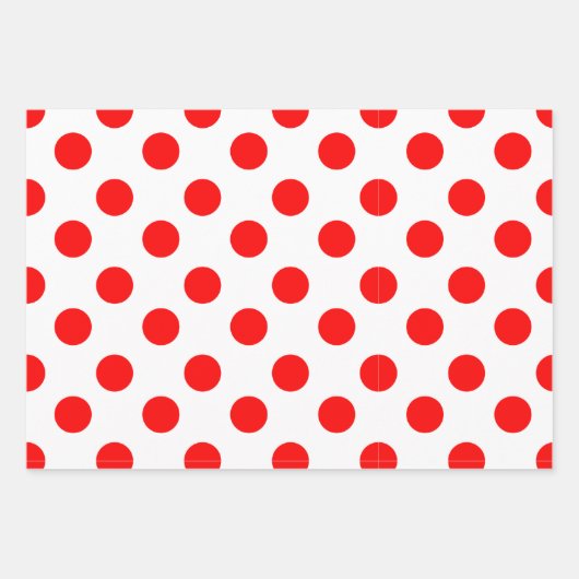 Moderne rode kerstStippen en stripes die pap knipp Inpakpapier Vel (Voorkant)