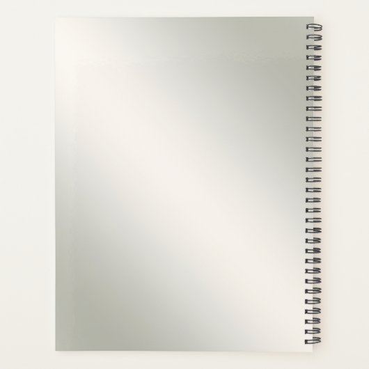 Moderne rode kerstvakantie planner (Achterkant)