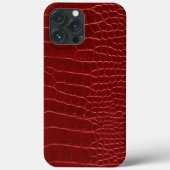 Moderne Rode Krokodil Case-Mate iPhone Case (Achterkant)