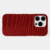 Moderne Rode Krokodil Case-Mate iPhone Case (Achterkant (horizontaal))