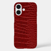 Moderne Rode Krokodil Case-Mate iPhone Case (Achterkant)