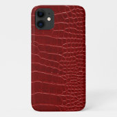Moderne Rode Krokodil Case-Mate iPhone Case (Achterkant)