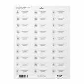Moderne Rode Lijnen, Klas van, Afstuderen Etiket (Full Sheet)