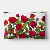 Moderne Rode Roos Minimalistische Naam Ik Hou van Etui (Achterkant)