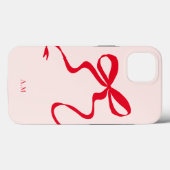 Moderne rode roze boog illustratie Hoesje-mate Case-Mate iPhone Case (Achterkant (horizontaal))