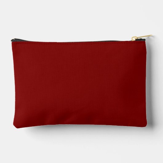 Moderne Rode Script Naam Etui (Achterkant)