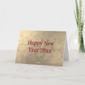 Moderne Rode typografie vreugde non foto Feestdagen Kaart (Achterkant)