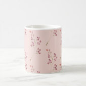 Moderne rode ventilator van Waterverf Koffiemok (Center)