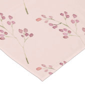 Moderne rode ventilator van Waterverf Korte Tafelloper (Hoek)