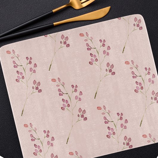 Moderne rode ventilator van Waterverf Snijplank