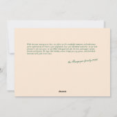 Moderne Rode Verticale Streep 3 Foto Kerstmis Feestdagenkaart (Achterkant)