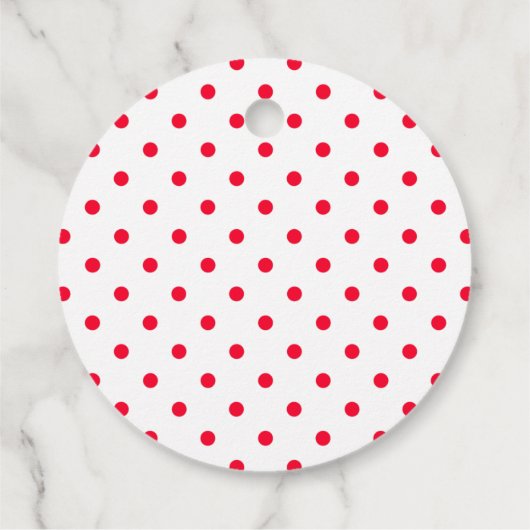 Moderne Rode Vrolijke Hand Geschreven Script Vakan Bedankjes Labels (Achterkant)